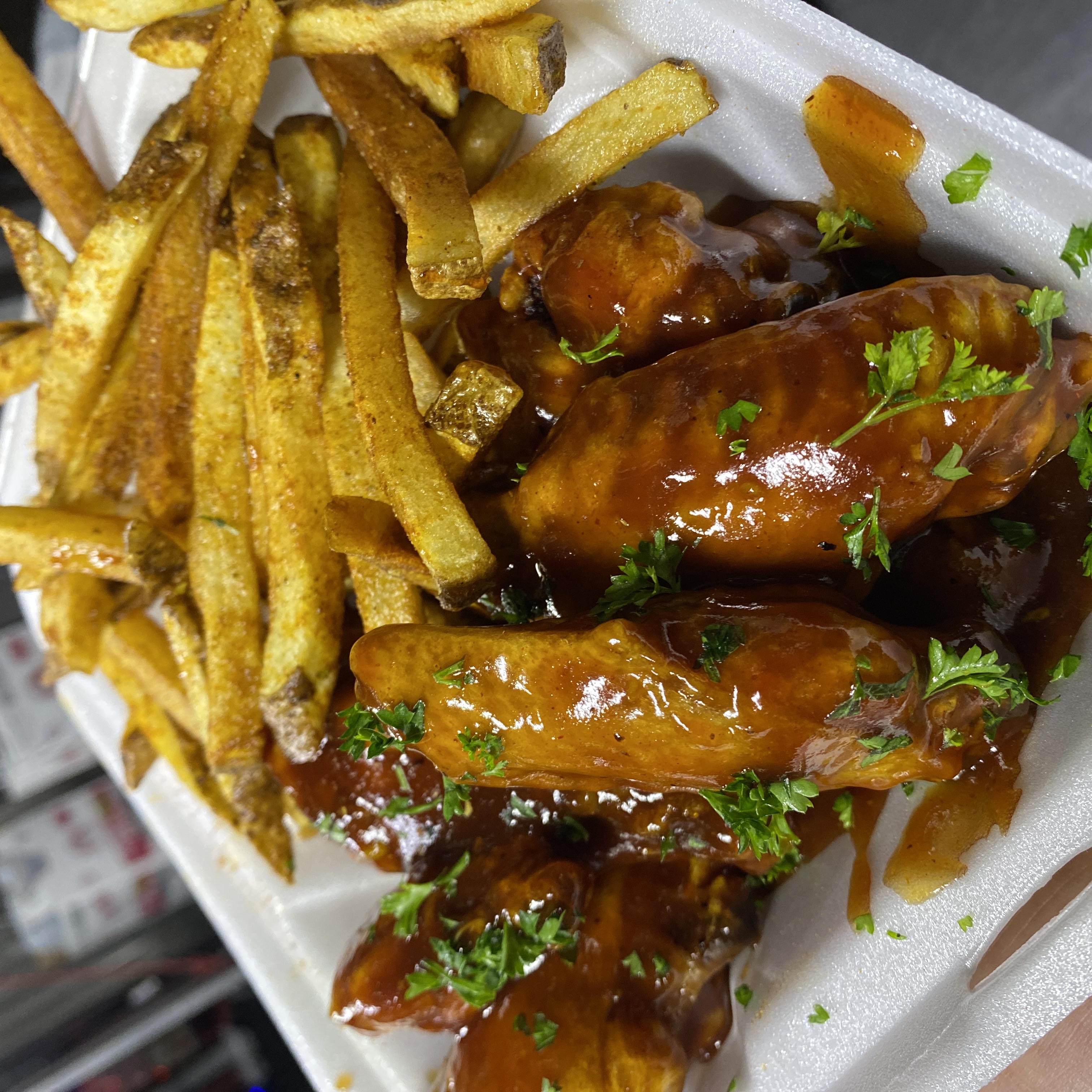 Wings and Fries